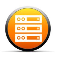 Network Server icon on a round button N20