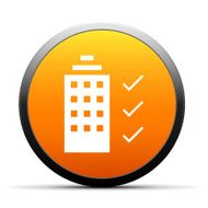 Office Building icon on a round button N28