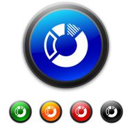 Donut Chart icon on round buttons N9
