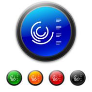 Radial Bar Chart icon on round buttons N5