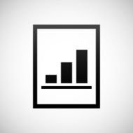 Document icon on a white background N64