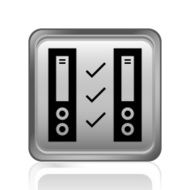 Network Server icon on a square button N9