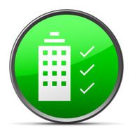 Office Building icon on a round button N31