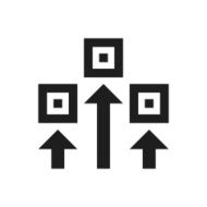 Logistics icon on a white background N17