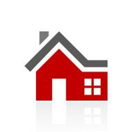 Home icon on a white background N11