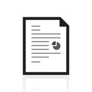 Document icon on a white background N71