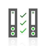 Network Server icon on a white background N26