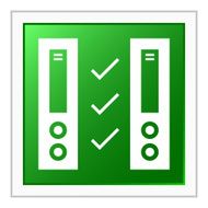 Network Server icon on a square button N15