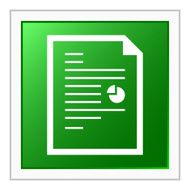 Document icon on a square button N44