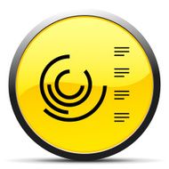 Radial Bar Chart icon on a round button N27