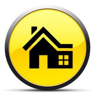 Home icon on a round button N18