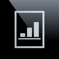 Document icon on a black background N21