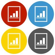 Document icon on circle buttons N18