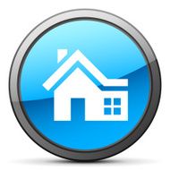 Home icon on a round button N19
