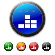 Bar Graph icon on round buttons N24