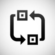 Conveyor icon on a white background N15