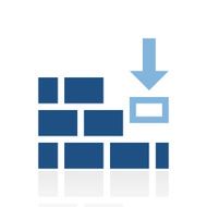 Wall icon on a white background N23