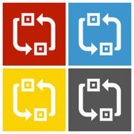 Conveyor icon on square buttons N5