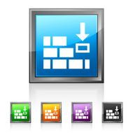 Wall icon on square buttons N8