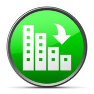 Apartment Buildings icon on a round button N13