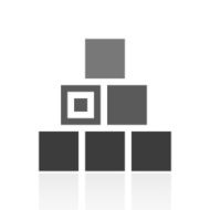 Logistics icon on a white background N26