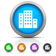 Office Building icon on round buttons N8