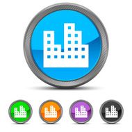 Office Buildings icon on circle buttons N2