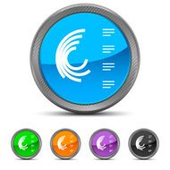 Radial Bar Chart icon on circle buttons N8