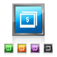 Photography Sale icon on square buttons N2