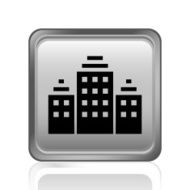 Office Building icon on a square button N24
