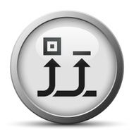 Conveyor icon on a silver button N4