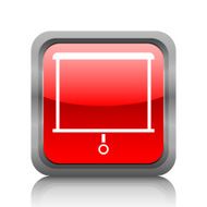 Projector Screen icon on a square button N20