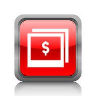 Photography Sale icon on a square button N3