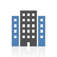 Office Building icon on a white background N40