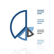 Coxcomb Chart icon on a white background N19