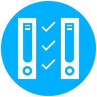 Network Server icon on a round button N41
