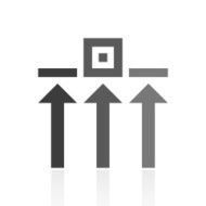Logistics icon on a white background N32