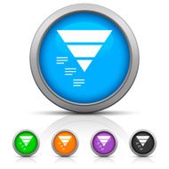 Pyramid icon on round buttons N6