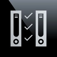Network Server icon on a black background N10