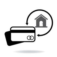 Credit card to pay for home