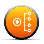 Organization Chart icon on a round button N39
