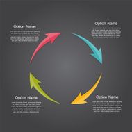 Infographic Templates for Business Vector Illustration N36