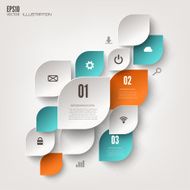 Cloud computing background with web icons Social network Mobile app N4