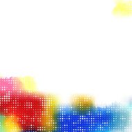 colorful halftone background N2