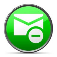 Email icon on a round button N2