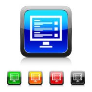 Computer icon on color buttons N2