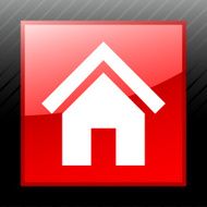 Home icon on a square button N17