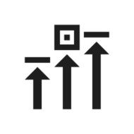 Logistics icon on a white background N35