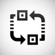 Conveyor icon on a white background N30