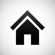Home icon on a white background N31